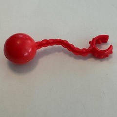 VTG TMNT Antrax Ball and Chain Weapon Accessory Part Anthrax Ninja Turtles