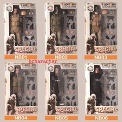 1:6 Soldier Model Counterterrorism Team SWATI2 “Movable Soldier Figure