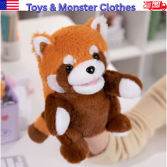Animal Hand Puppet Plush Toy Soft Stuffed Doll Kids Gift Husky Fox Bear