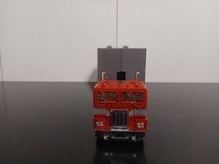 Transformers KC-01 KO Die-Cast Optimus Prime Missing Link G1 Trailer & Bumblebee