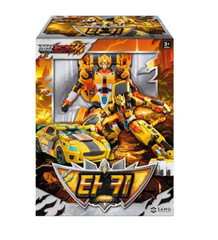 Metal Cardbot W Tachy Transformer Robot Cheetah Sports Car Korean Toy