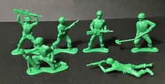 Lot Of 6 Toy Story “Bucket O Soldiers” Various Replacement Diff Soldiers Parts