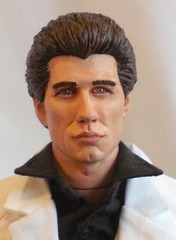 JOHN TRAVOLTA 1/6 Custom Figure SATURDAY NIGHT FEVER LP cd dvd era DOLL