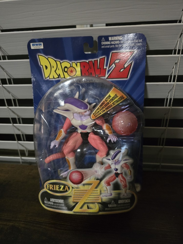 2000 Irwin Dragon Ball Z Frieza Form 2 Action Figure 5” DBZ Energy Ball