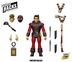 Dwynn Dellos (Halfling Scout) -Vitruvian H.A.C.K.S. 1:18 Scale Action Figure