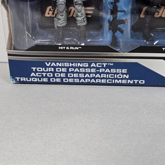 Hasbro GI Joe 50th Vanishing Act Hit & Run Torpedo Zartan Action Figure 3 Pk New