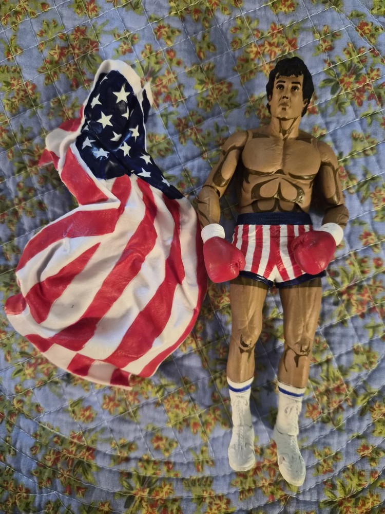 NECA Rocky Balboa Classic Video Game Appearance Action Figure