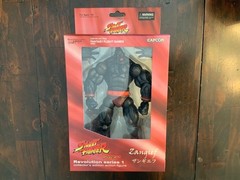 Street Fighter Revolution SOTA Zangief Metal Variant Figure Exclusive (SEALED)
