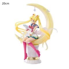 Super Sailor Moon Tsukino Usagi Action Figure Toy Statue Decor