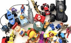 Mixed Lot Toys & Action Figures Batman MASK Monster Jam Transformers Toy Story