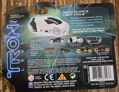 Tron Legacy Kevin Flynn’s Light Cycle 3″ DIECAST Toy Unopened! 2010 Spin Master!