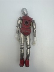 Vintage Mego Micronauts Galactic Warrior, Red, Complete