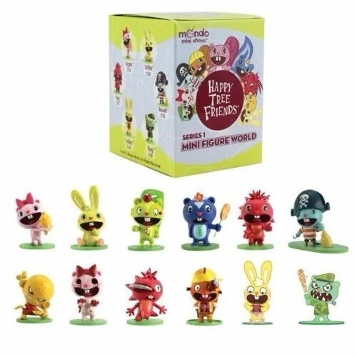 Bundle of 12 Boxes-Happy Tree Friends Mini Figure World Series 1 (RANDOM SEALED)