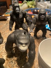 Awesome King Kong Figure Battery Operated Toy Works Collection Lot