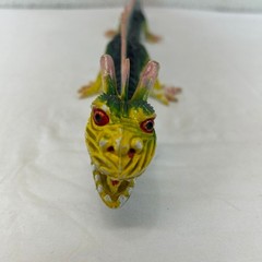 Vintage 1979 Imperial Dragon Sea Monster Figure Hong Kong 17″ Long