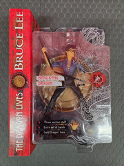 Bruce Lee: The Dragon Lives by The Art Asylum (2001) – Lot of 4 Action Figures