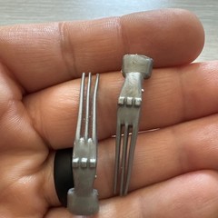 X Men Secret Wars Wolverine Pair of Silver Claws Original Marvel 1984 Weapons