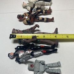 Mixed Lot Of Action Figures (8) See Pictures