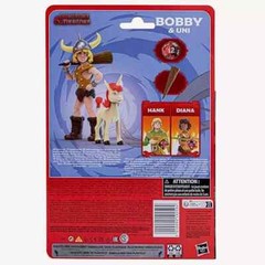 Dungeons & Dragons Cartoon Classic Bobby & Uni, Diana, Hank 6″ Action Figure Set