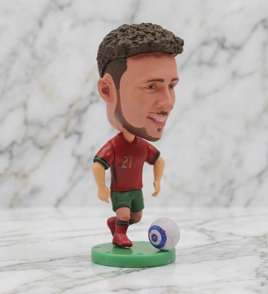 Diogo Jota Portugal Soccer Figurine 6.5cm Premium PVC Football Star Collectible