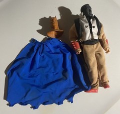 DC Comics BATMAN & SUPERMAN from Year 2000 TEST SHOT PROTOTYPE 9″ Figure set