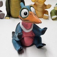 1988 Land Before Time Pizza Hut Hand Puppets Complete Set of 6 VTG Amblin Figure