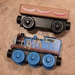Birthday Thomas & Friends Wooden Railway Birthday NO CAKE Cargo Car Y4501