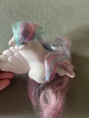Vintage My Little Pony 1987 Hasbro Fairy Tinsel Tails Bird BluebellsNo Perch MLP