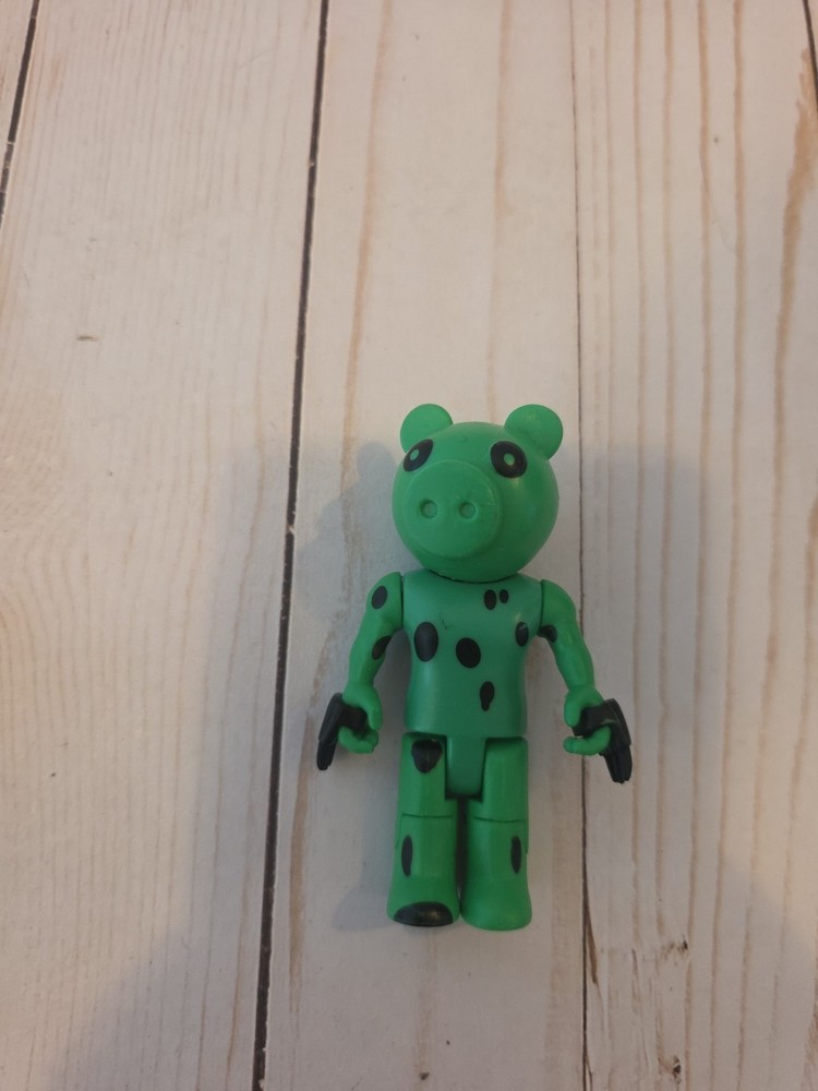 Roblox Piggy3.5 ActionFigure Dinopiggy Articulated Green PVC Toy