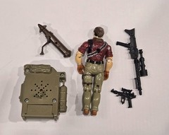 GI Joe Sonic Fighters Tunnel Rat v3 1990 w/ accessories