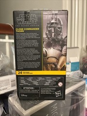 Star Wars The Black Series Clone Commander Doom & Commander Thorn Check Face New