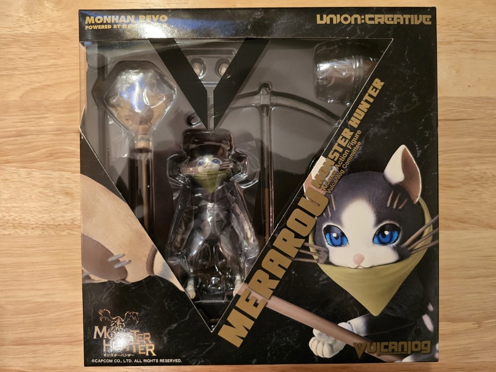 unopened Kaiyodo Revoltech Vulcanlog 006 MonHun Revo Monster Hunter Merarou
