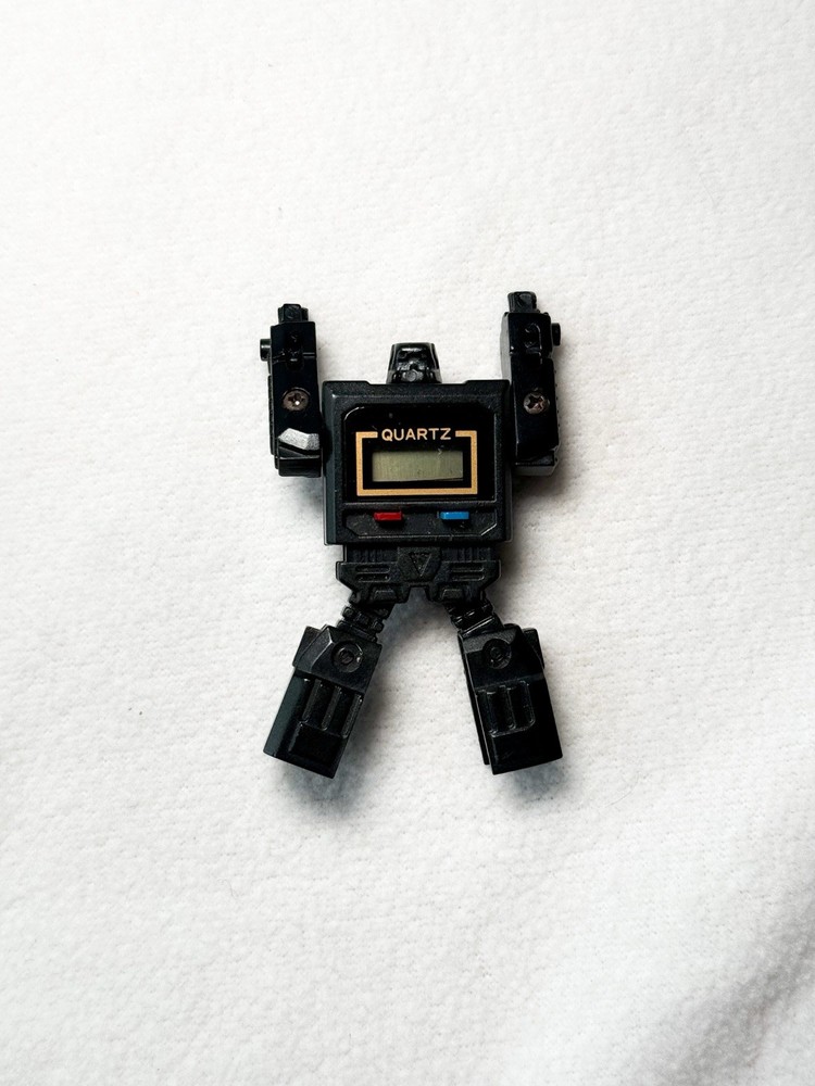 RARE 1980s Vintage Kronoform Quartz Transforming Robot Watch Toy Part (Untested)