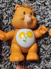 VTG 1983 Miscellaneous Lot of 7 Care Bear 3″ Poseable Figures