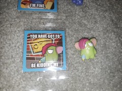 NEW OPENED LOST KITTIES MICE MANIA SERIES 3 FIGURE & STICKER – YOU PICK