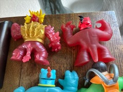 Lot of 10 Vintage Heroes of Goo Jit Zu Figures Moose Toys