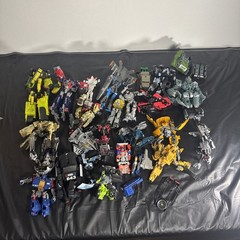 Huge Transformers Loose Figure Lot Missing Parts Giant Lot For Parts Or Repair