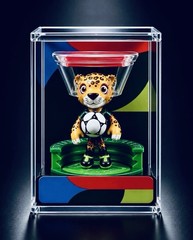 FIFA Licensed World Cup 2026 Mascot Figure Set w/ Display Cases – New/Sealed