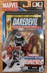Marvel Universe 3.75 Greatest Battles Daredevil Bullseye Comic Book 2 Pack NEW