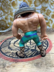 WWF Jake the Snake Roberts with Damien Hasbro Series 1 Figure WWE 1990