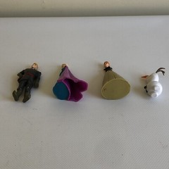 DISNEY FROZEN DOLLS ACTION FIGURES LOT 2”-3″