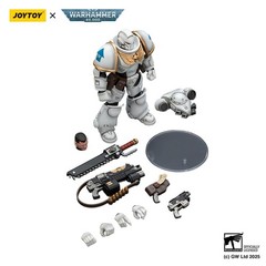 Action Figures Warhammer 40K 19.6inch Space Marines White Consuls Intercessors 1