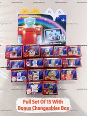 McDonald’s Toys 2026 Changeables Transforming Retro Toys Full Set Of 15 All BNIB