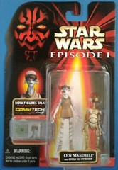 Star Wars TPM Ody Mandrell with Otoga 222 Pit Droid, Red Card, Ep1