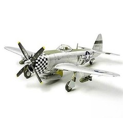 Tamiya Models P-47D Thunderbolt Bubbletop Model Kit 60770