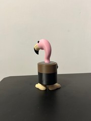 Italian Brainrot – Flamenquini Batterini Figurine Toy Articulated Kids & Adults