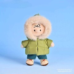 Genuine Peanuts Snoopy Keychain Winter Outfit Series Plush Bag Charm YOU CHOOSE