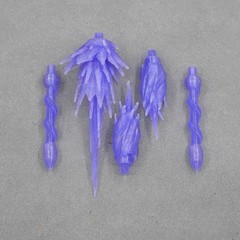 3D DIY 5mm plug Blast Effect Upgrade Kit For SIEGE Kingdom Legacy Accessories