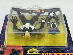 Spider-Man Animated Venom II Action Figure Symbiotic Mask 1995 Minor Card Damage