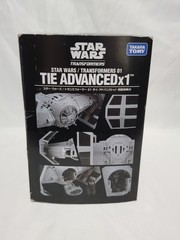 Star Wars Powered by Transformers Takara Tomy 01 Tie Advanced x1 First Edition